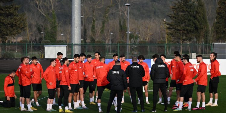 A Milli Takım hazırlıklarına devam ediyor