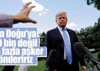 ABD Başkanı Trump asker gönderme haberlerini yalanladı