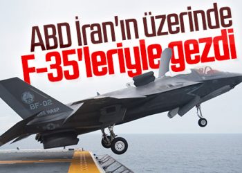 ABD F-35’leri körfezde kullanıyor