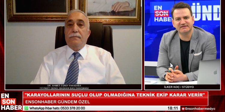 Ahmet Eşref Fakıbaba’dan Abide Kavşağı’yla ilgili iddialara yanıt