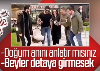 Burak Özçivit ile Fahriye Evcen’e doğum anı sorusu