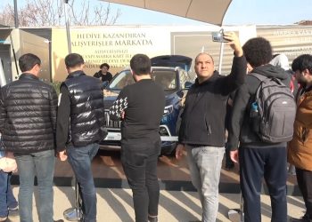 Bursa’da yerli otomobil Togg’a yoğun ilgi