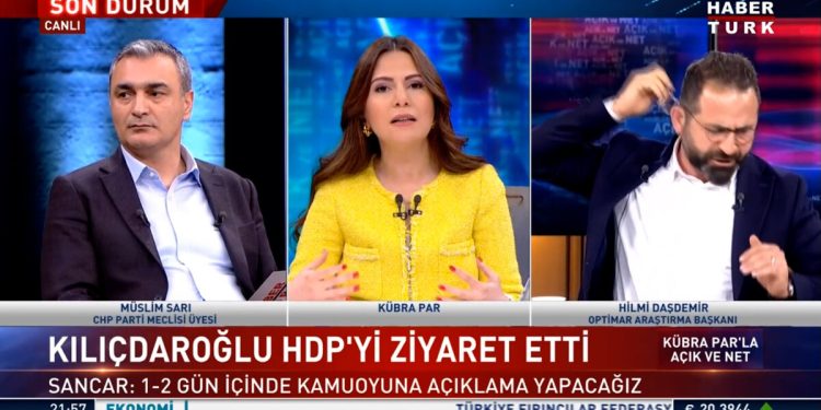 Canlı yayında ‘Kılıçdaroğlu PKK’nın adayıdır’ sözleri sonrası gergin anlar