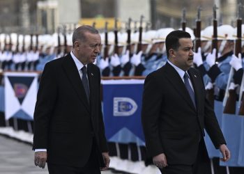 Cumhurbaşkanı Erdoğan, Irak Başbakanı es-Sudani’yi resmi törenle karşıladı
