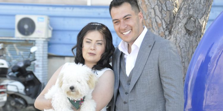 Depremzede çift Muğla’da evlendi