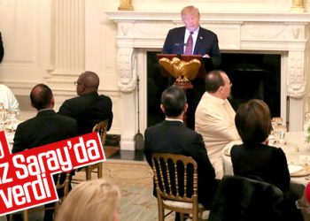 Donald Trump Beyaz Saray’da iftar verdi
