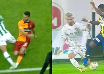 Hakem kararlarına tepki gösteren Galatasaray’dan Fenerbahçe’ye gönderme