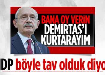HDP’li Mithat Sancar, terör yandaşlığı nedeniyle cezaevinde olan arkadaşlarına özgürlük sözü verdi
