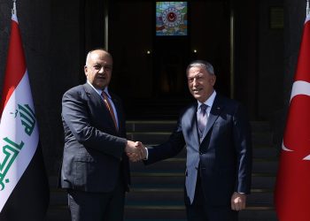 Hulusi Akar, Iraklı mevkidaşını ağırladı