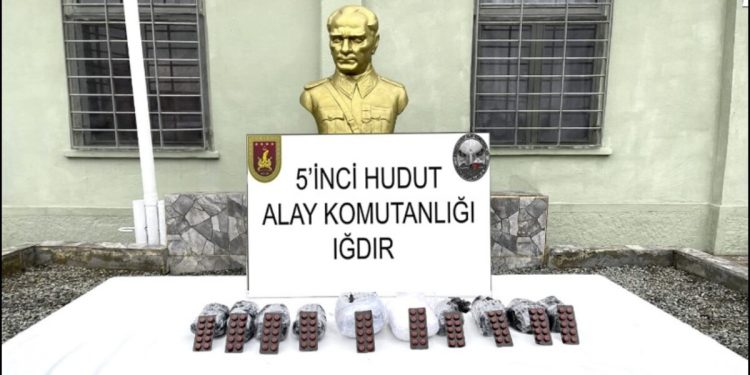 Iğdır hudut hattında çok sayıda mühimmat ele geçirildi