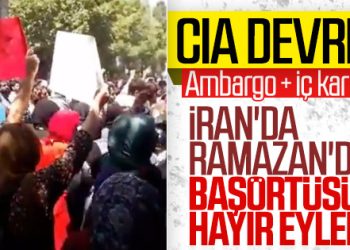 İran’da öğrenciler başörtüsünün zorunlu olmasını protesto etti