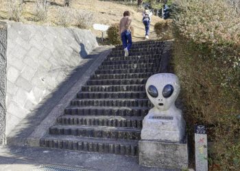 Japon kasabası Iinomaçi: Uzaylıların eviyiz