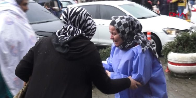 Kahramanmaraş’ta depremzedelerin getirildiği hastanede ikinci deprem anları