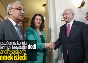Kılıçdaroğlu ile görüşen HDP’li Mithat Sancar: Görüşmeyi kurullarımıza taşıyacağız…