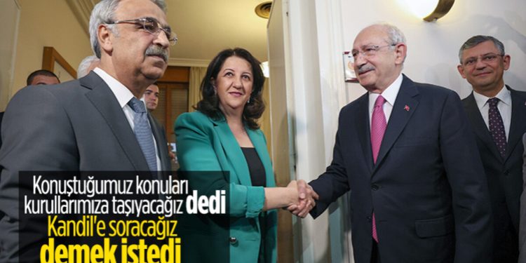 Kılıçdaroğlu ile görüşen HDP’li Mithat Sancar: Görüşmeyi kurullarımıza taşıyacağız…