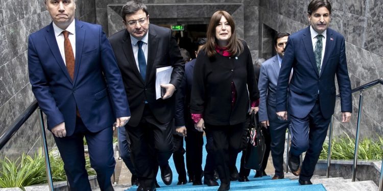 Millet İttifakı’nı oluşturan 6 partinin ittifak protokolü YSK’ye sunuldu