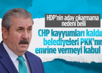 Mustafa Destici, HDP’nin aday çıkarmamasıyla ilgili Ensonhaber’e konuştu