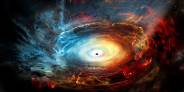 NASA, çarpışmak üzere olan 4 kara deliği gözlemledi