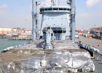 Pakistan’dan gelen ikinci yardım gemisi Mersin Limanı’na yanaştı