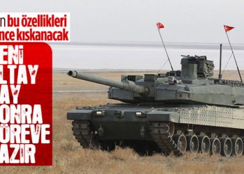 Savunma sanayiinde bir müjde daha: Altay tankı 23 Nisan’da TSK’ya teslim edilecek