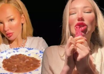 Takipçi sayısı bir anda ikiye katlandı! Çiğ et yiyen Tiktok fenomenin sözleri mide bulandırdı!