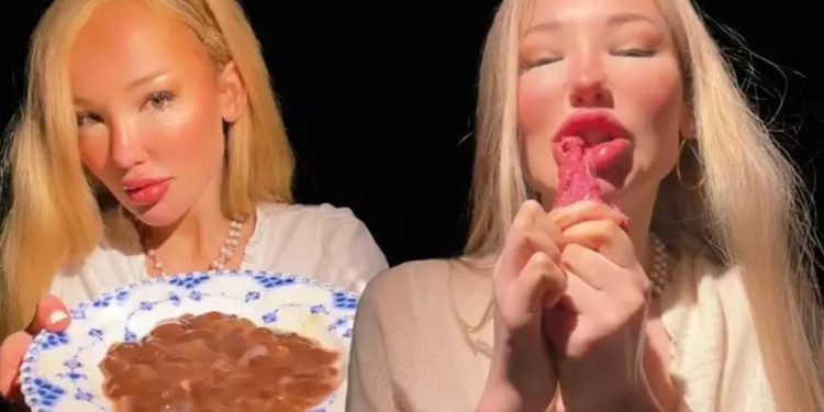 Takipçi sayısı bir anda ikiye katlandı! Çiğ et yiyen Tiktok fenomenin sözleri mide bulandırdı!