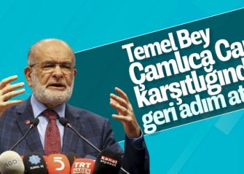 Temel Karamolloğlu bir Çamlıca Camii açıklaması daha yaptı