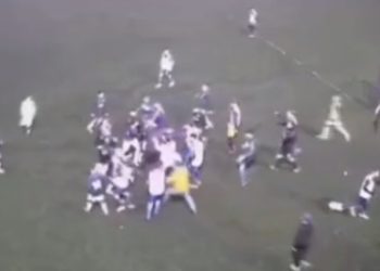 Üsküdar’da futbolcuların birbirine girdiği kavganın yeni görüntüleri