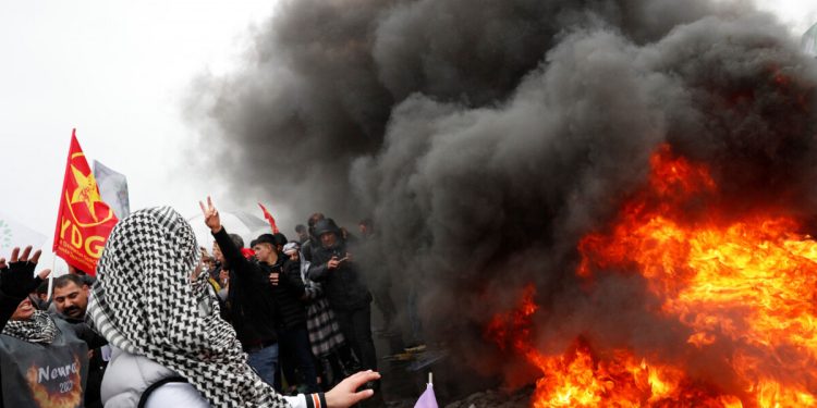 Van’daki nevruz kutlamalarında terör propagandası