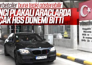 Yabancı plakalı araçlara HGS ve OGS cezası