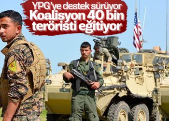 YPG’nin eğitimleri devam ediyor