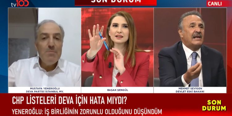 DEVA Partili Mustafa Yeneroğlu ile Mehmet Sevigen arasında tansiyon yükseldi