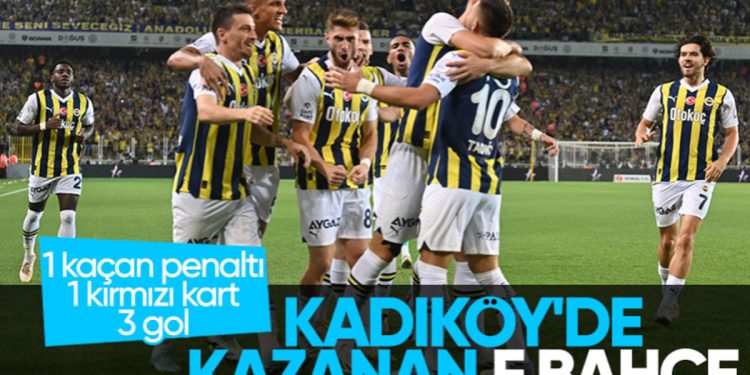 Fenerbahçe, Gaziantep FK’yı mağlup etti