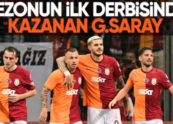 Galatasaray, Trabzonspor’u iki golle geçti