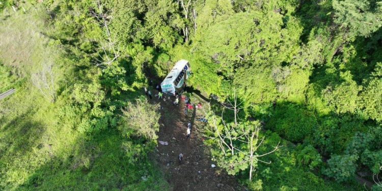 Meksika’da otobüs şarampole yuvarlandı: Ölü ve yaralılar var
