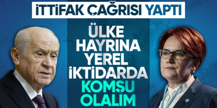 MHP lideri Devlet Bahçeli’den İYİ Parti’ye ittifak çağrısı: Ülke hayrına yerel seçimlerde komşu olalım