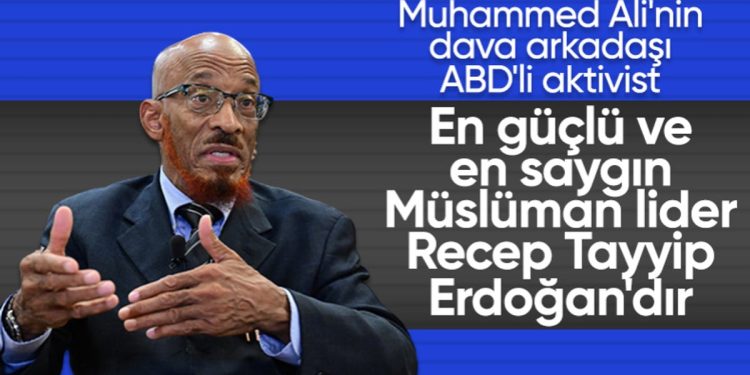 ABD’li akvitist Khalid Yasin: En güçlü ve en saygın Müslüman lider Recep Tayyip Erdoğan’dır