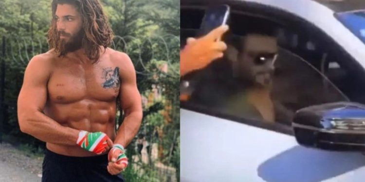 Can Yaman, hayranının telefonunu fırlatma olayıyla ilgili Türkçe açıklama yaptı