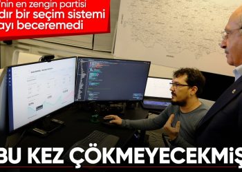 Kemal Kılıçdaroğlu, CHP’nin yeni seçim takip sistemini inceledi