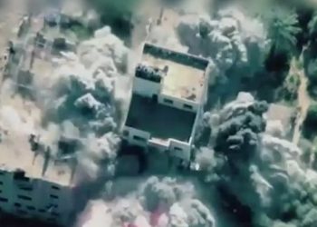 Savaşta 17’nci gün! İsrail’in Gazze’ye saldırısı uydu kamerasında